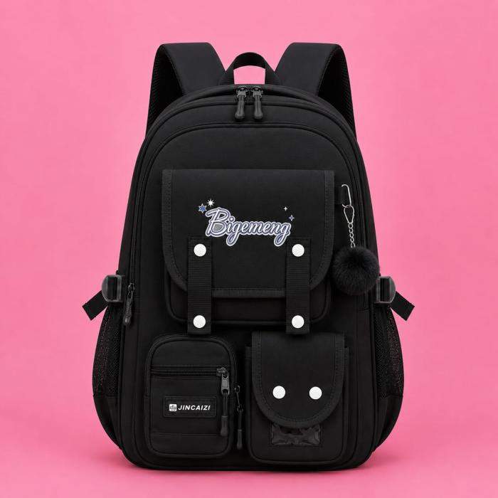 Lunara Premium Casual Backpack(Black)